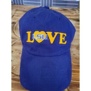 LSU Tigers Women's Hat Cap One size "Love" Gold/Purple '47 Brand